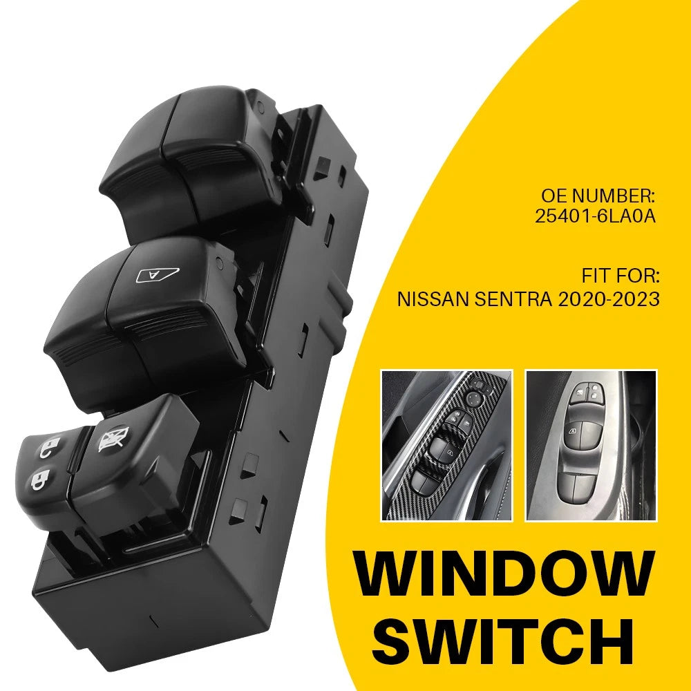 Power Window Master Control Switch for Nissan Sentra (2020–2023)