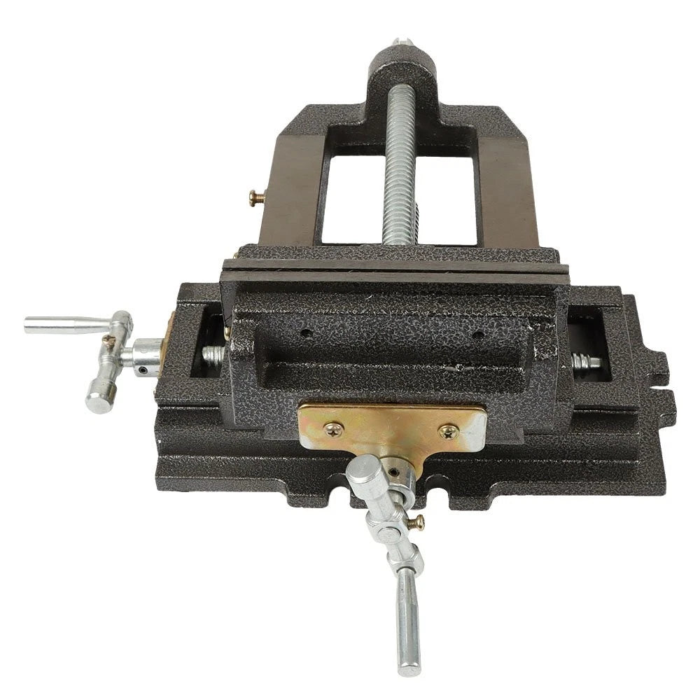 2-Way Clamp for Cross Drill Press Vise Slide 6" Heavy Duty