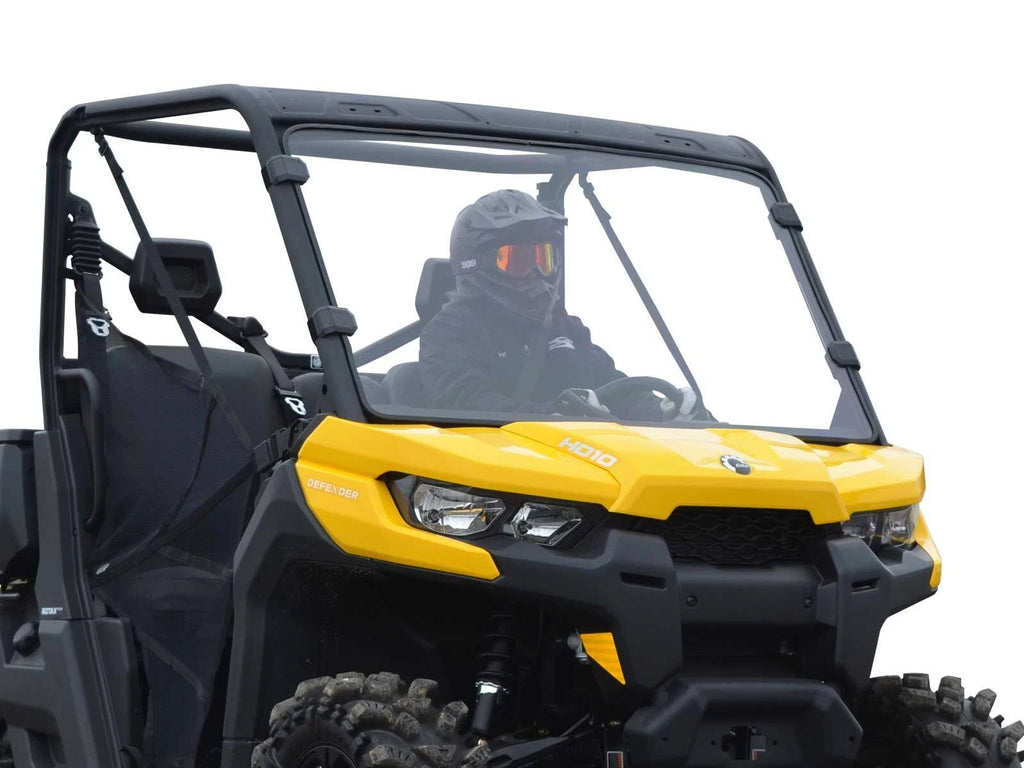 SuperATV Heavy Duty Windshield for Can-Am Defender (2015–2023)