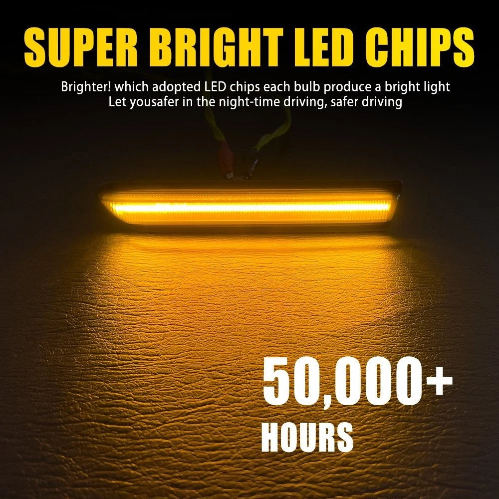 Smoke Fender LED Side Marker Light for BMW E70 X5/F25 X3/E71 E72 X6 (2007–2012)