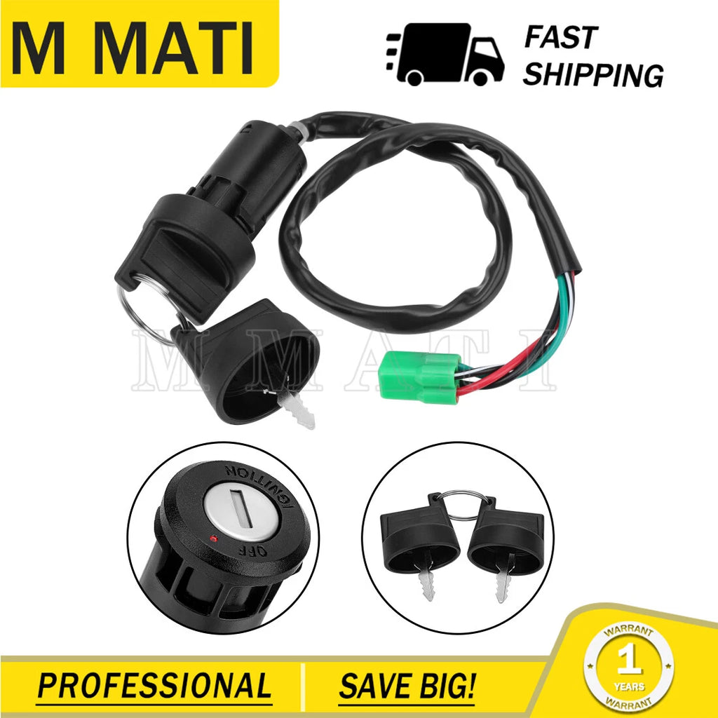 Ignition Key Switch for Honda TRX 450R TRX 450ER (2004–2014)