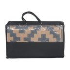 Reversible Plastic Straw Rug for Modern Area Rug 4x6 ft