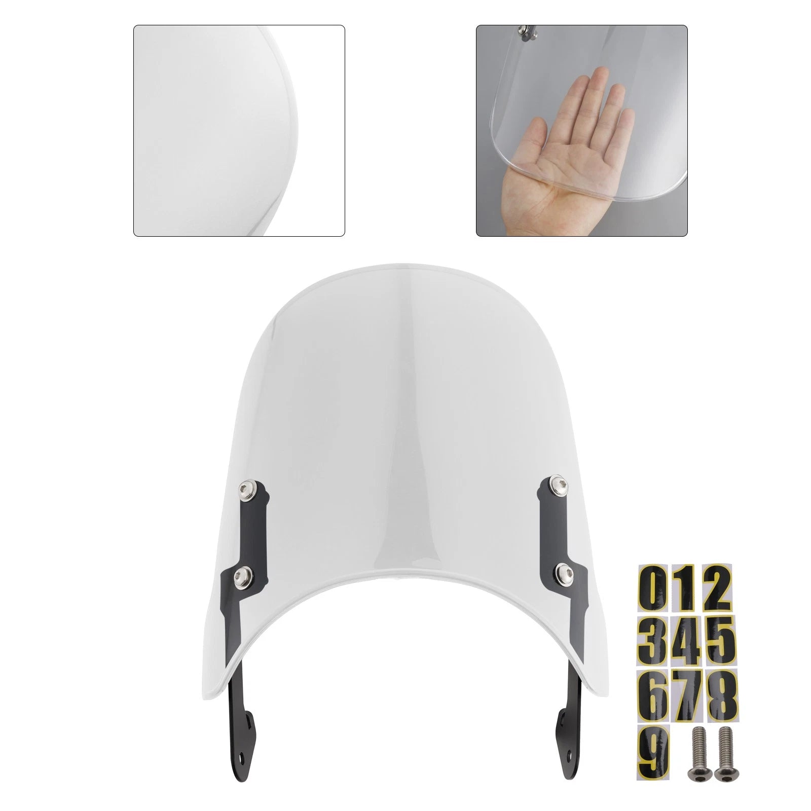 Windshield for Yamaha XSR 155 (2020–2023), XSR 125 (2024–2025) Clear