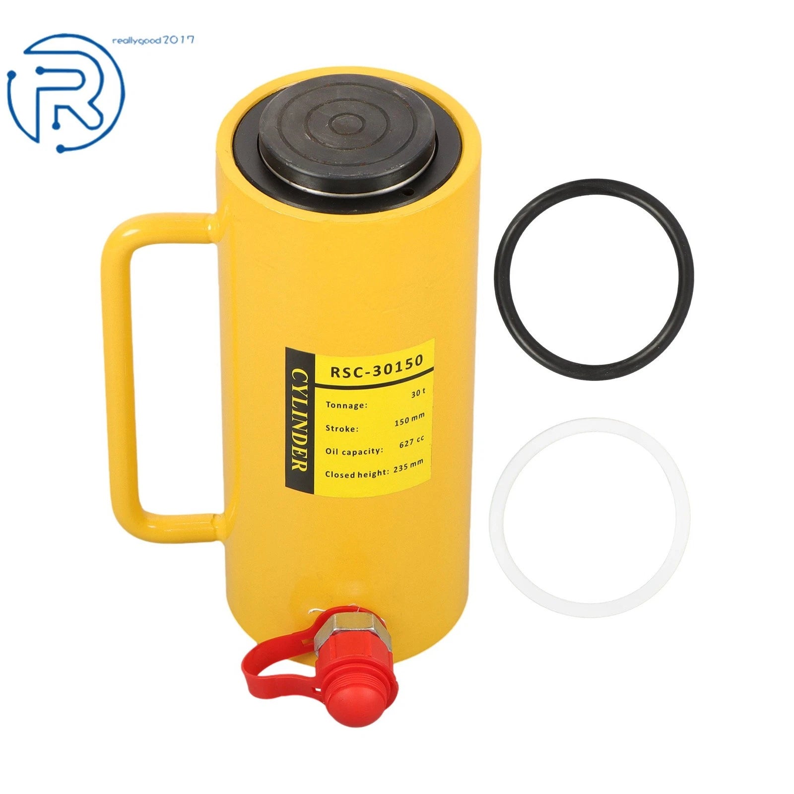 30 Ton Hydraulic Jack Cylinder for Portable Use (6 Inch Stroke)