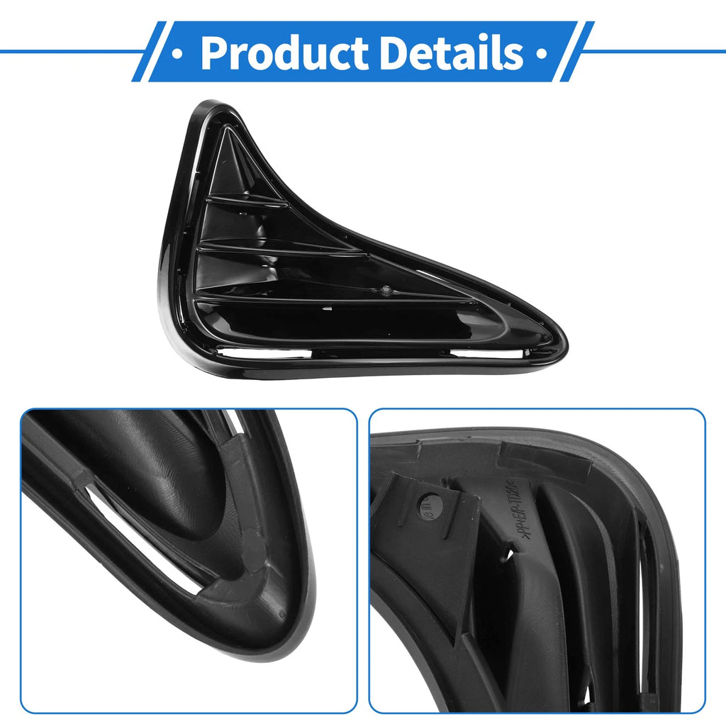 Set of 2 Front Bumper Fog Light Covers 8148102410 for Toyota Corolla 