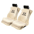 Seat Armour Tan Terry Cloth Set of 2 Seat Covers w/RAM Logo - SAR155T