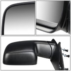 Manual Side Door Mirror Left for Ford E150 E250 E350 (2008–2009) FO1320337