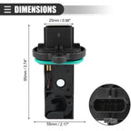 Air Flow Sensor Meter MAS0321 for Chevrolet Cruze, Buick 