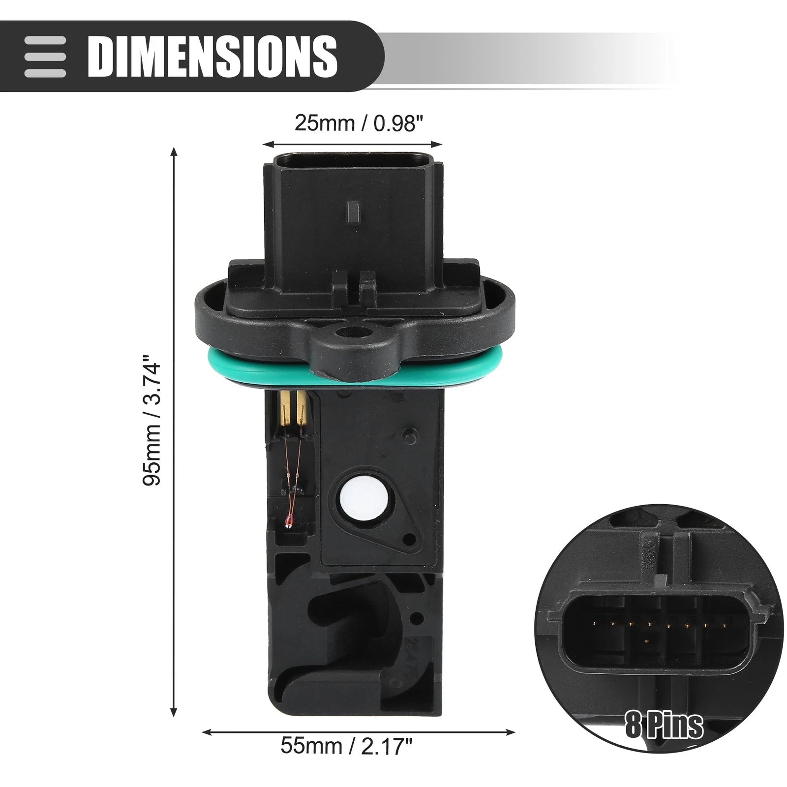 Air Flow Sensor Meter MAS0321 for Chevrolet Cruze, Buick 