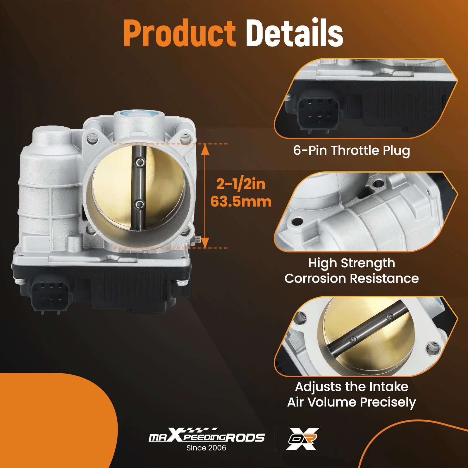Throttle Body for Nissan X-Trail 2.5L (2002-2008)