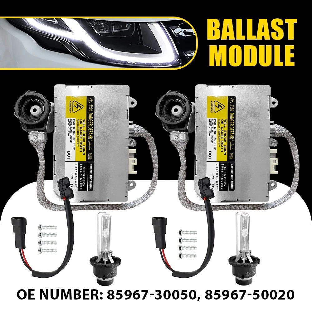 2X Xenon HID Ballast D2R D2S Headlight Unit for Lexus RX330 RX350 (2004–2009)