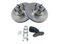 Front Brake Pad and Rotor Kit for Mazda B2300 (2003–2009) WW394JM