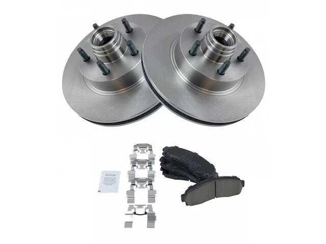 Front Brake Pad and Rotor Kit for Mazda B2300 (2003–2009) WW394JM