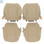 Set of 2 Front Seat Covers for Toyota 4Runner (2003–2009) Tan Leather