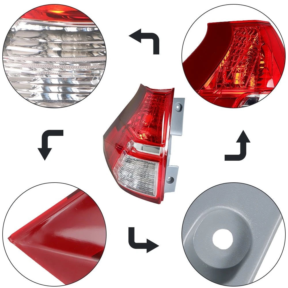 Red Tail Lights for Honda CR-V (2015-2016) Outer Lamps LH/Driver