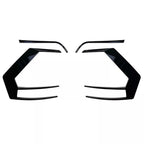 Rear Bumper Lip Spoiler for Volkswagen Golf VII (2012–2015) - Black