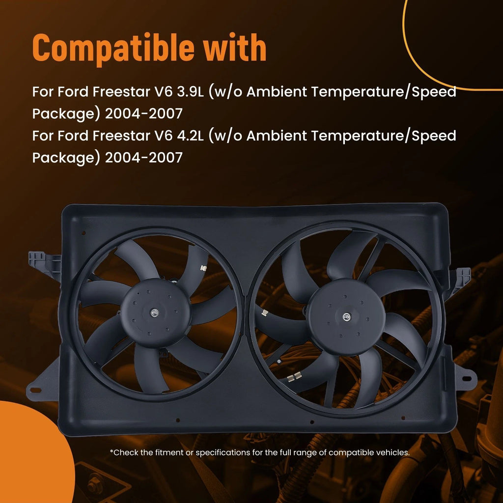 Electric Cooling Fan for Ford Freestar V6 (2004–2007) 621010 75629 240W
