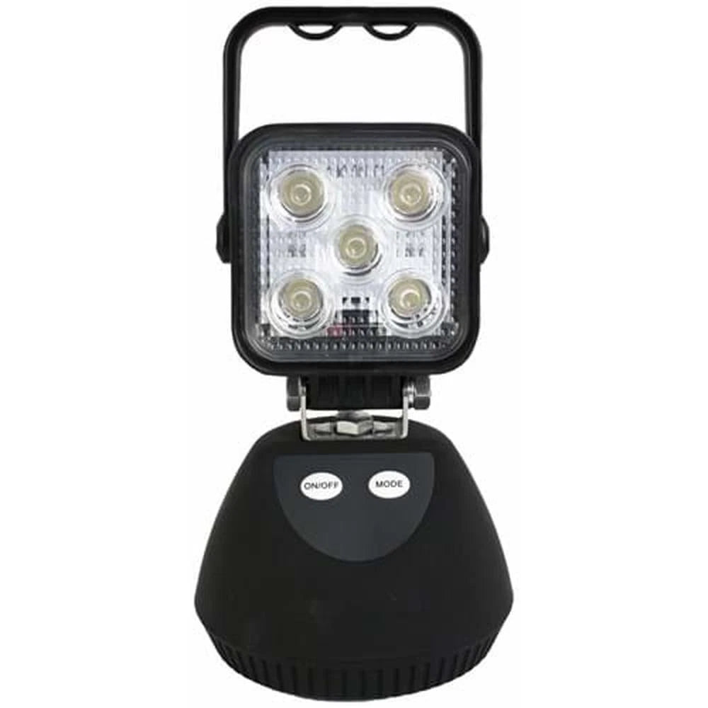Matte LED Rechargeable Handheld Shop Light with Magnetic Base