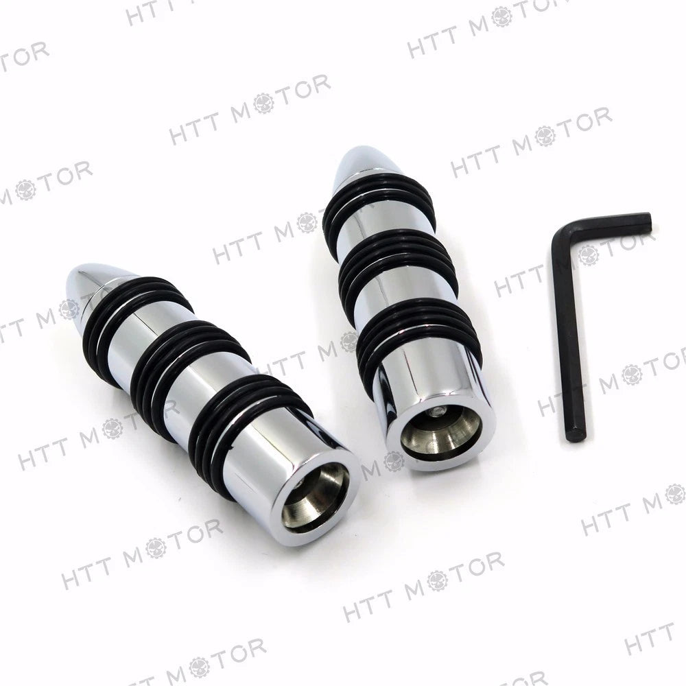 Chrome Front Foot Peg for Honda GoldWing GL1500 (1988–2000) / Shadow 1100 ACE / Valkyrie