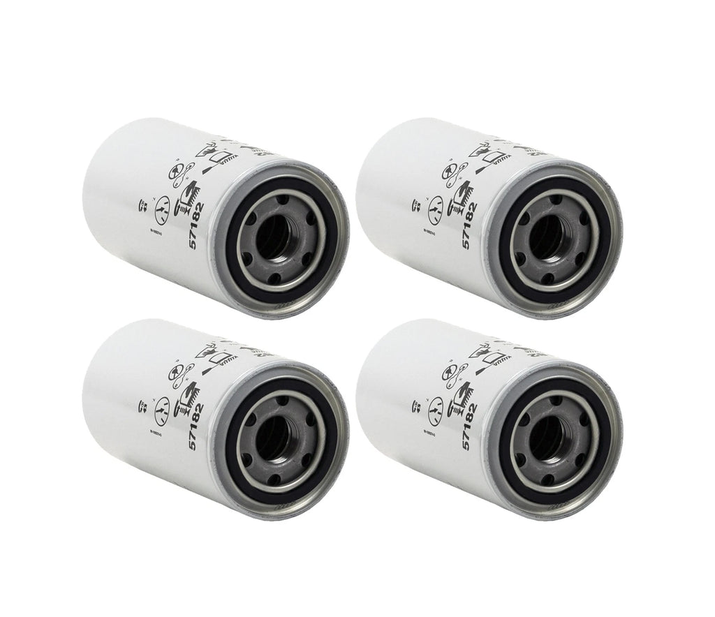 Set of 4 Engine Oil Filters for Ford Freightliner IC Peterbilt (Turbo)