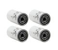 Set of 4 Engine Oil Filters for Ford Freightliner IC Peterbilt (Turbo)