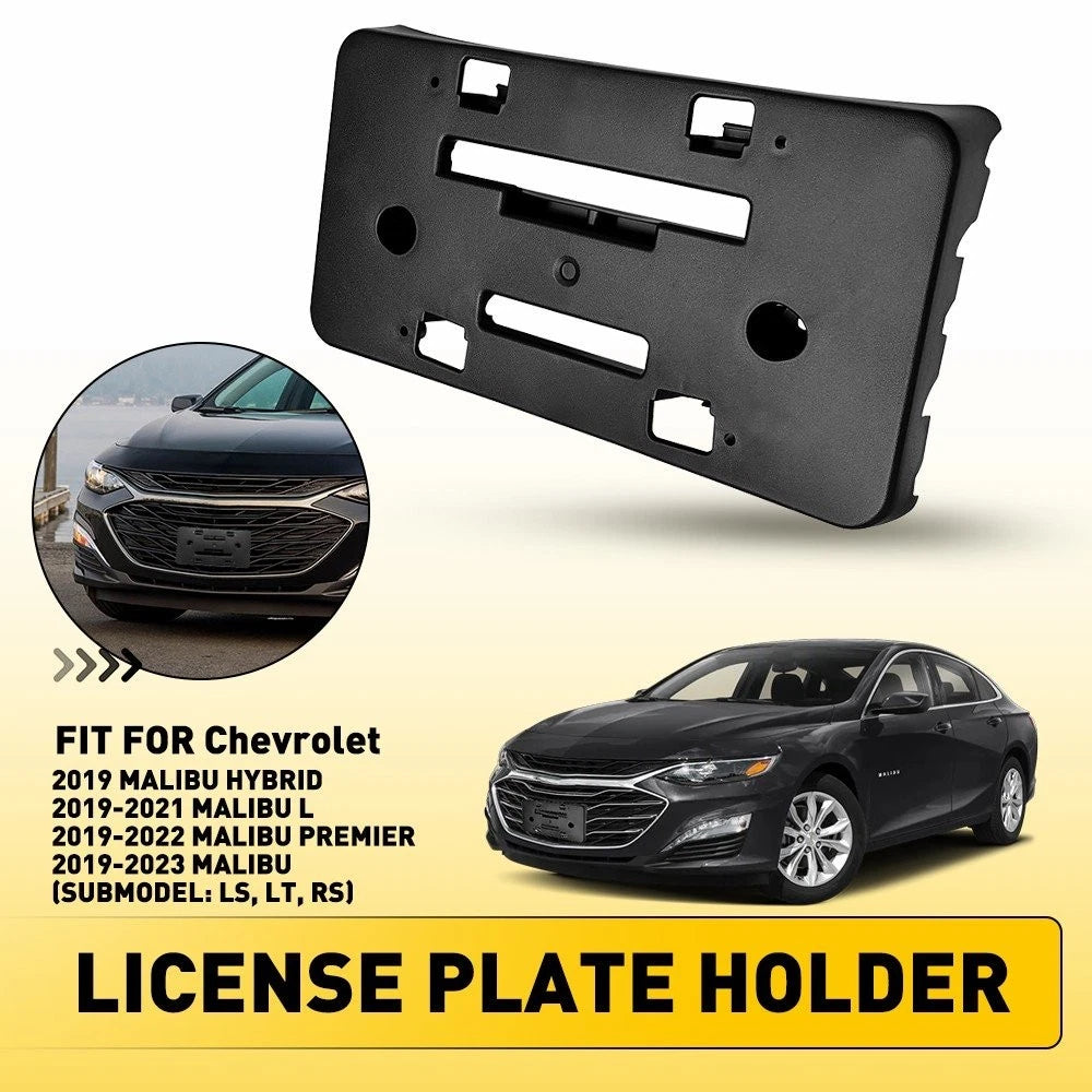 Front License Plate Bracket for Chevrolet Malibu (2019–2023) 84524301 EXV