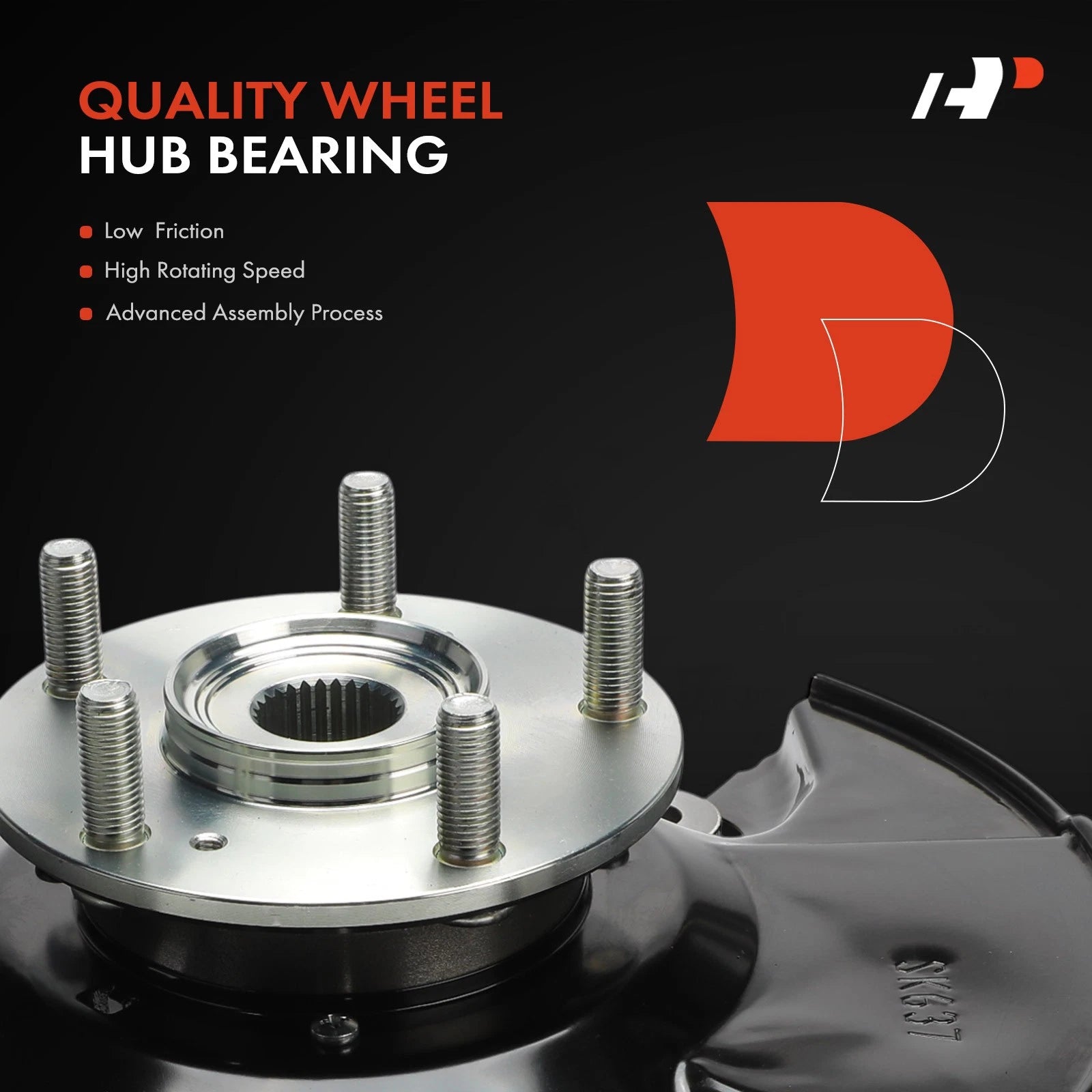 Front Left Steering Knuckle & Hub Bearing for Honda Civic (2006-2011)