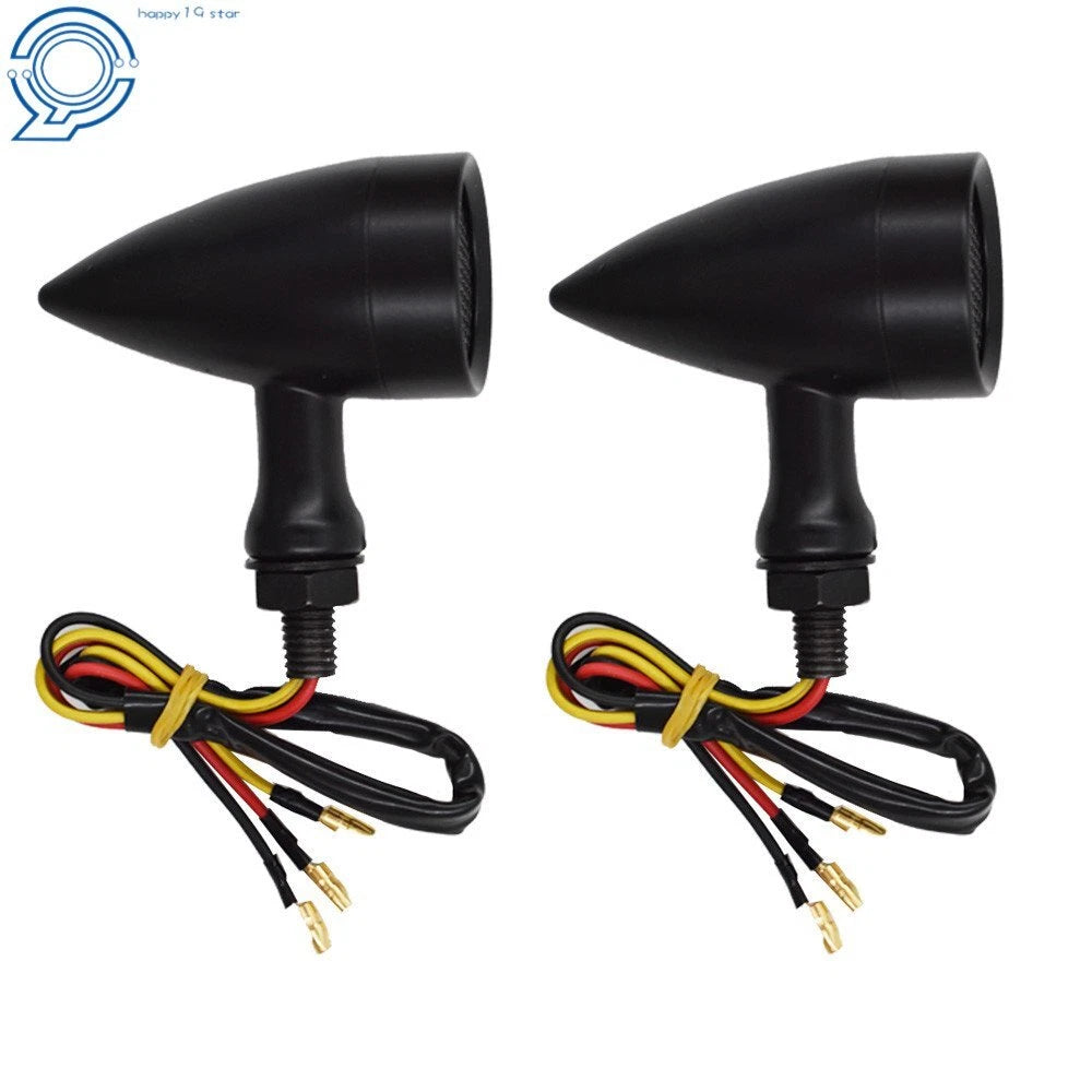 LED Black Brake Running Turn Signal Tail Light for Bobber Cafe