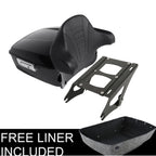 Trunk Backrest Luggage Mount Rack for Harley Road Glide (2014–2026)