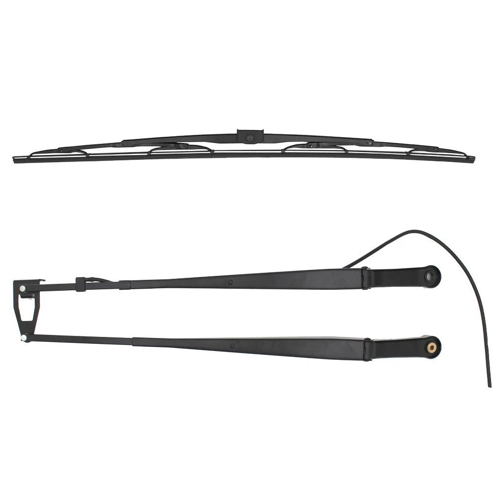 Wiper Arm Bracket Set w/ 28" Blade for Bobcat A770 S530 T870 (7168953 7168954)