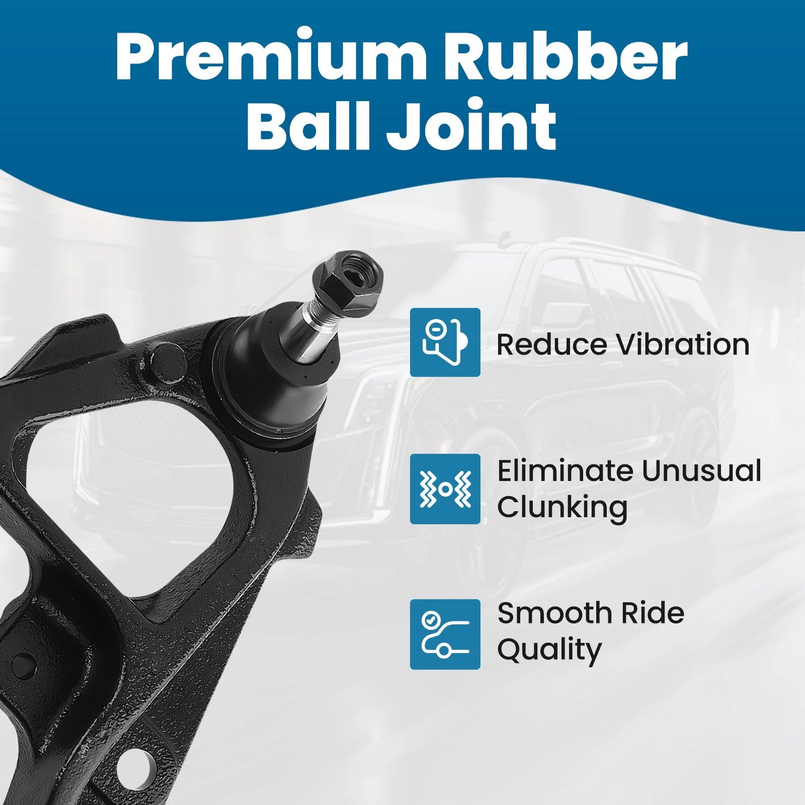 Set of 12 Front Lower Control Arms Assembly for GMC Yukon XL 1500 (2007–2013)