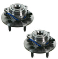 Set of 2 Front Moog 5 Stud Wheel Bearing Hub Kit for Ram 1500 (2006–2009)