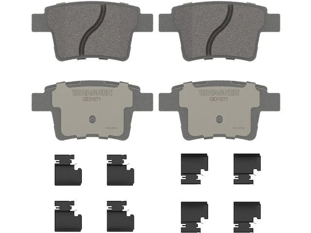 Rear Brake Pad Set for Jaguar X Type (2005–2008) MB212VF