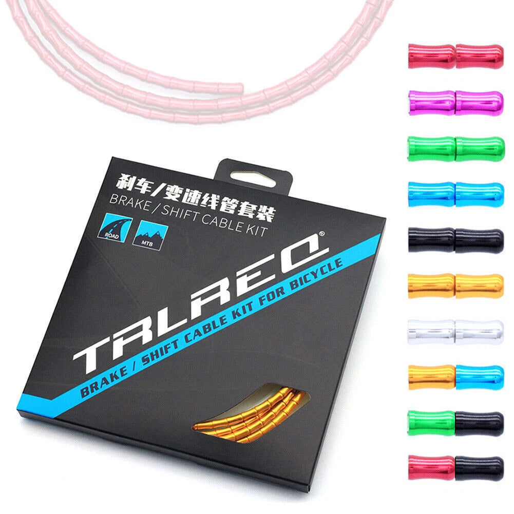 Bike Brake Cable Set for MTB Road Bicycle (Alu Links)