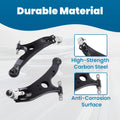 Set of 4 Front Lower Control Arms w/Ball Joints for Toyota Sienna (2011–2020)