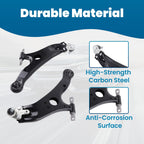 Set of 4 Front Lower Control Arms w/Ball Joints for Toyota Sienna (2011–2020)