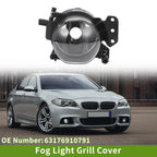 1 Pc Fog Light Grill for BMW 5 Series (2004–2008) No. 63176910791