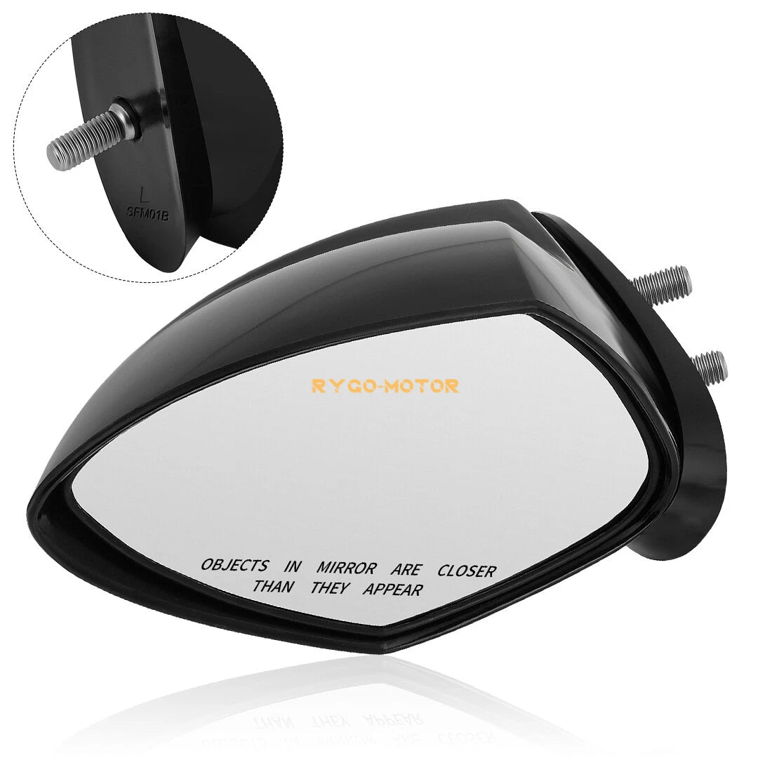 Left Hand Side Mirror for Yamaha FZR FZS WaveRunner GX1800 GX1800A (2009–2016)