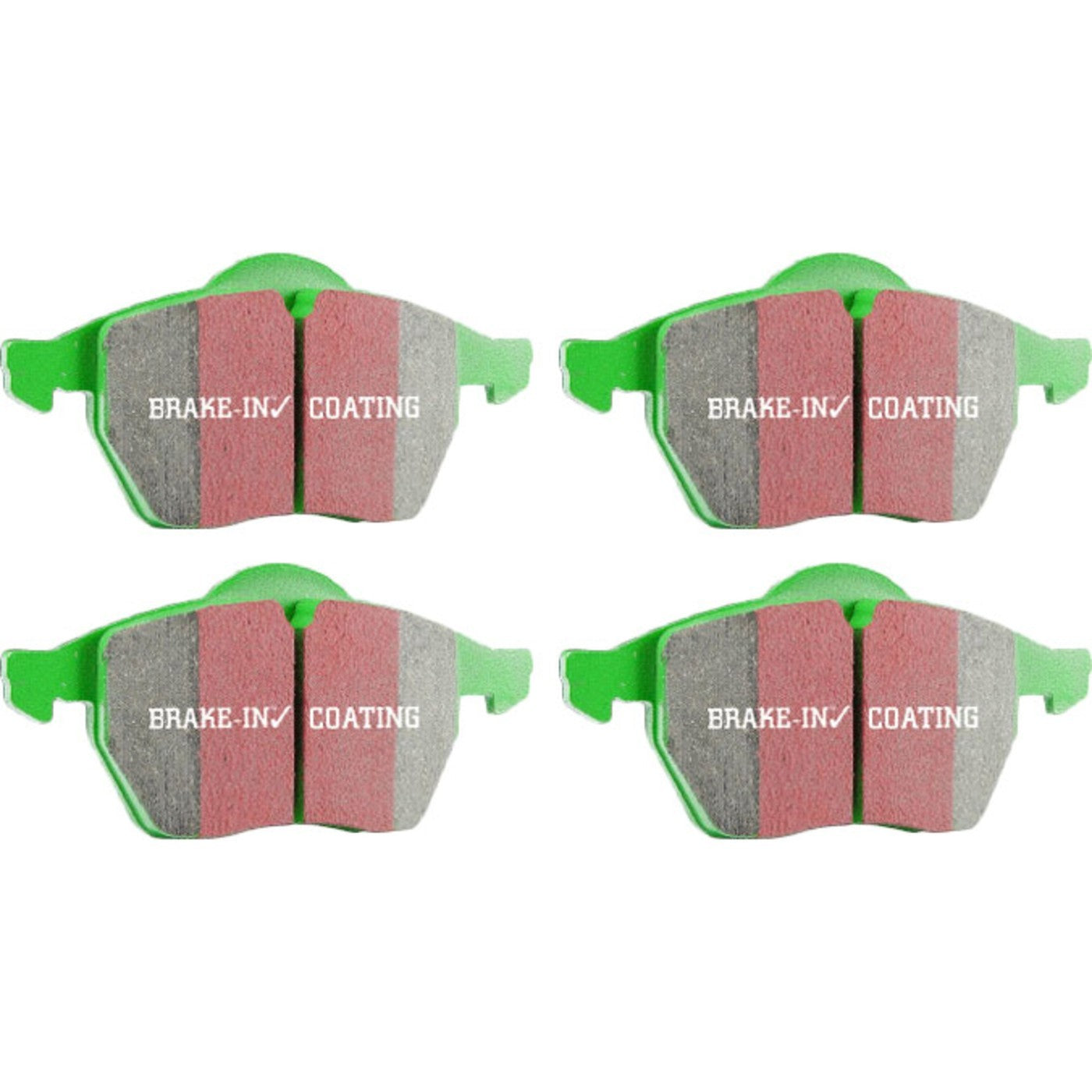 Set of 2 Brake Pads for VW Jetta, Beetle, Golf