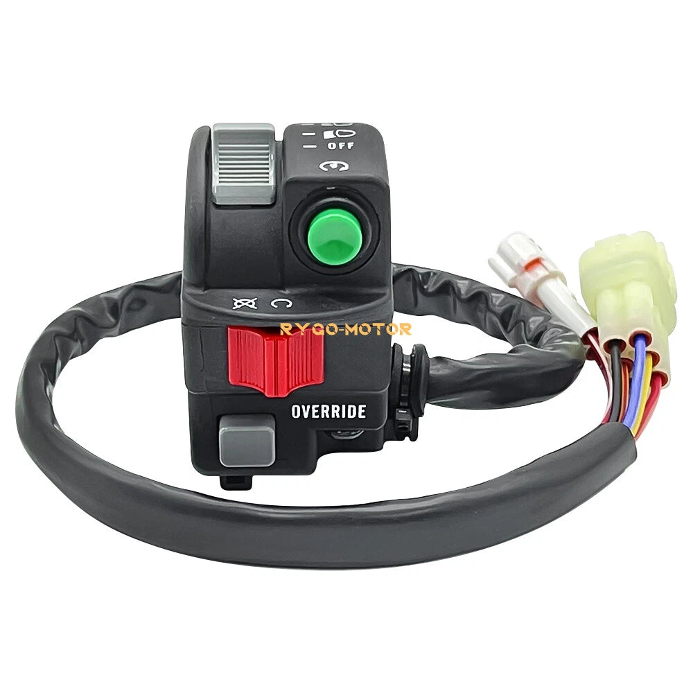 Handlebar Switch Start Kill Stop Headlight for Yamaha Grizzly 700 (2007–2008)