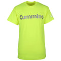 Cummins Diesel T-Shirt for Safety Green Short Sleeve XL