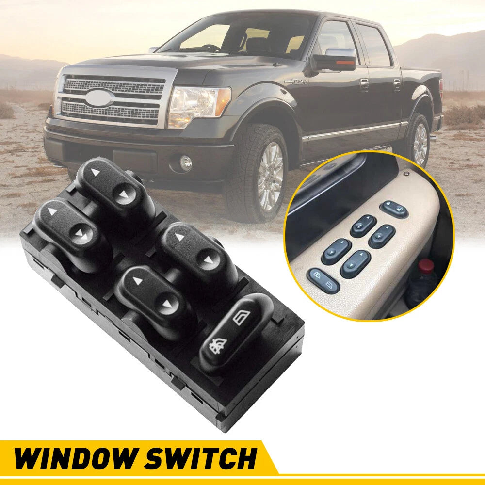 Master Power Door Window Control Switch for Ford F150 (2004–2008) Left Driver