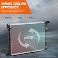Aluminum Core Radiator for Ford Escort 1998–2003 DPI-2140