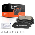 Set of 4 Front Ceramic Brake Pads for Mitsubishi Outlander (2003–2020)