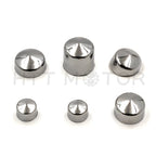 Chrome Bolt Toppers Caps for Harley Davidson Dyna Glide (1991–2012)