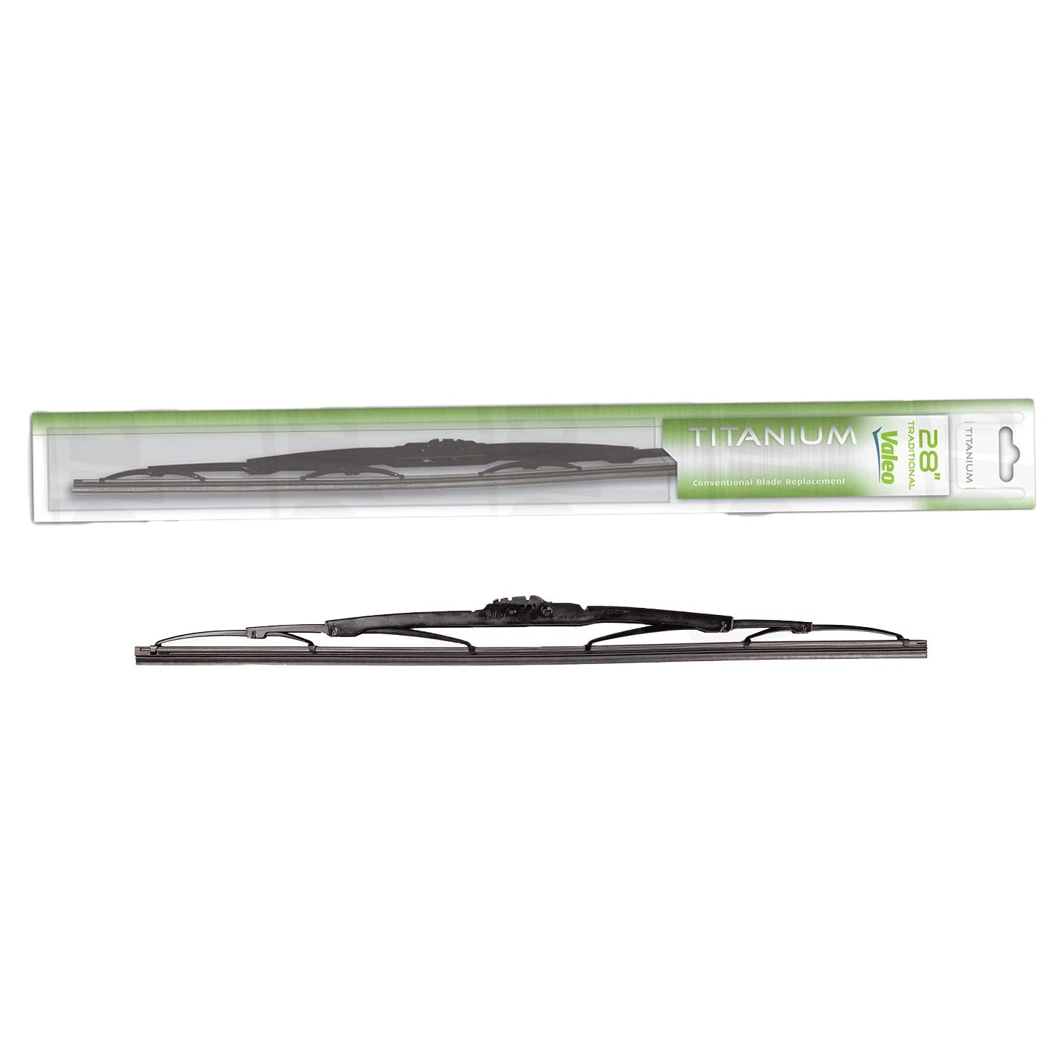 2pc Windshield Wiper Blade Set for Valeo Traditional (28" LH & 14" RH)
