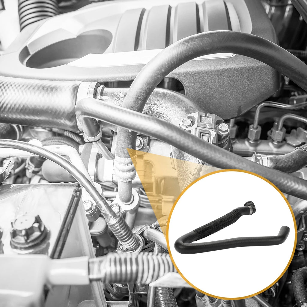 Radiator Hose for BMW 128i (2008–2013) No. 17127540020 Rubber Black