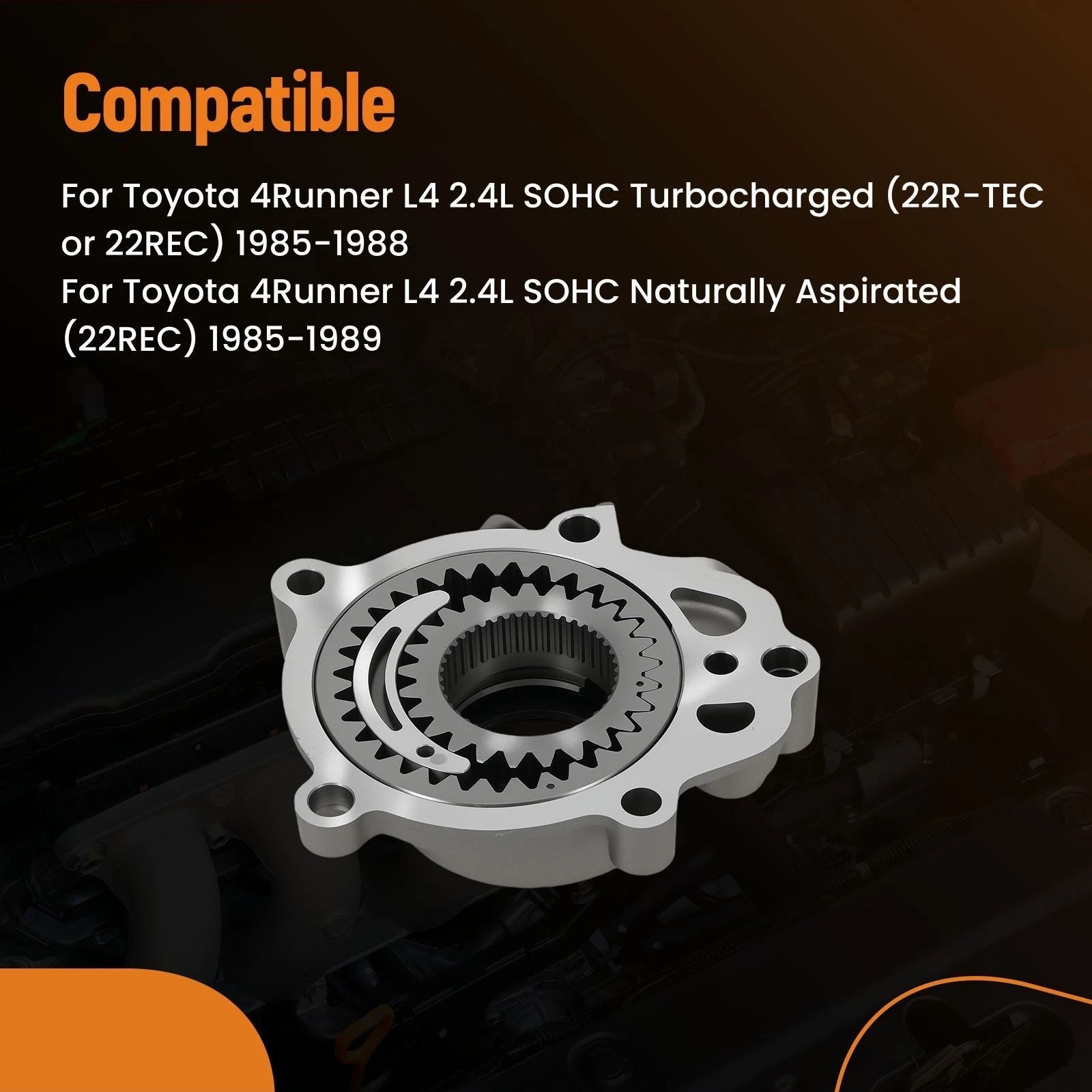 Engine Oil Pump for Toyota Pickup 2.4L 22R 22RE (1985–1995)