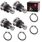 Set of 4 Upper Lower Front Ball Joints for Polaris RZR XP 1000 / Turbo / S / 4 / RS1