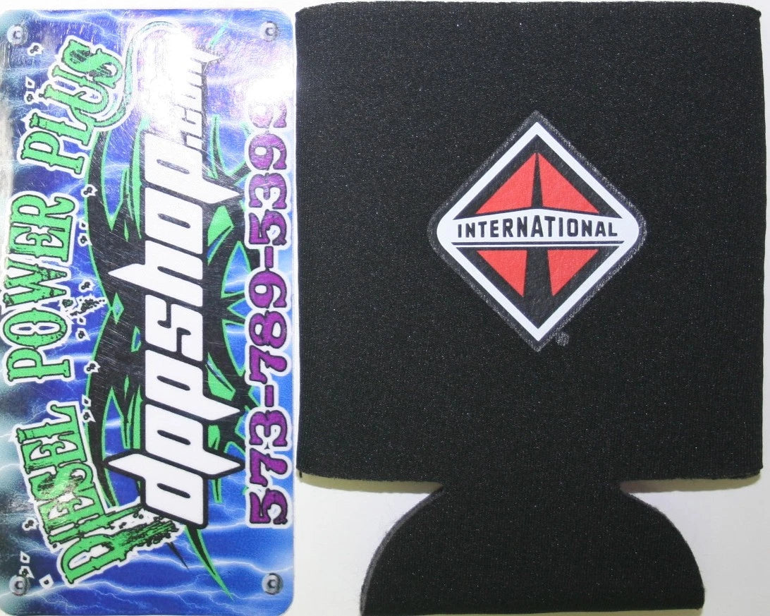 Coozie Beverage Holder for International Powerstroke Diesel